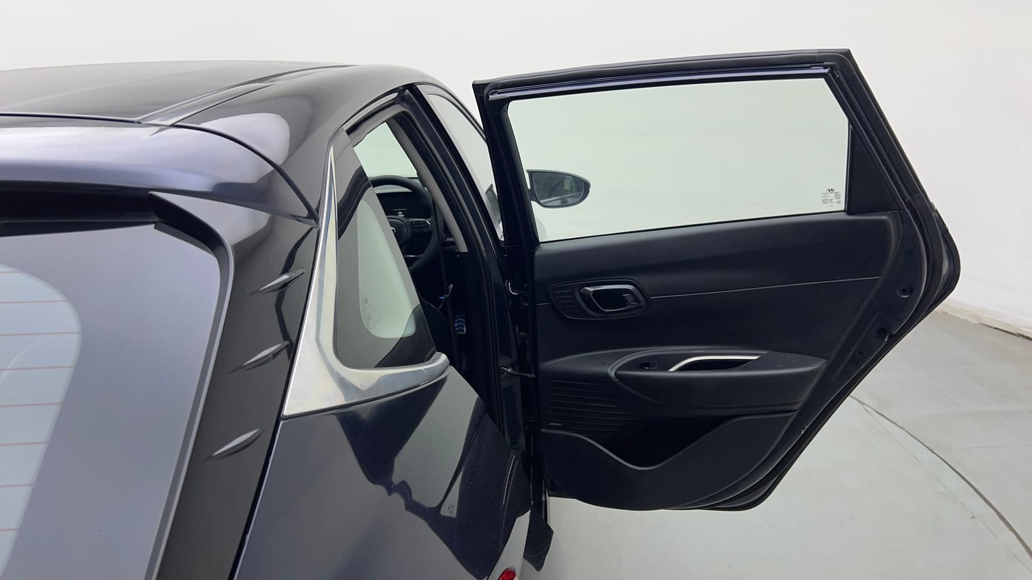 Used 2022 Hyundai New i20 Asta (O) 1.0 Turbo DCT Petrol Automatic interior RIGHT REAR DOOR OPEN VIEW
