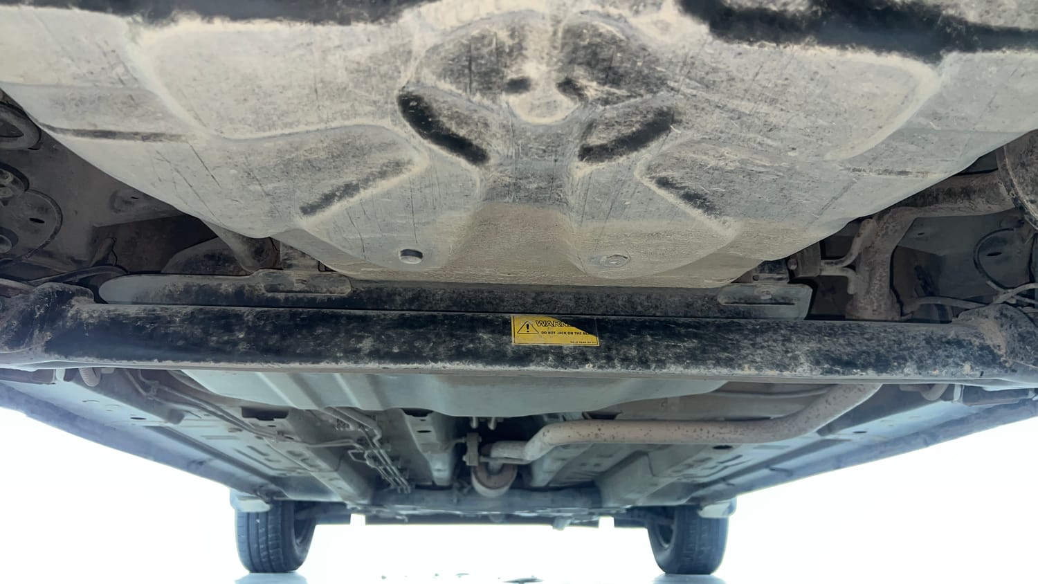 Used 2022 Tata Punch Adventure AMT Petrol Automatic extra REAR UNDERBODY VIEW (TAKEN FROM REAR)
