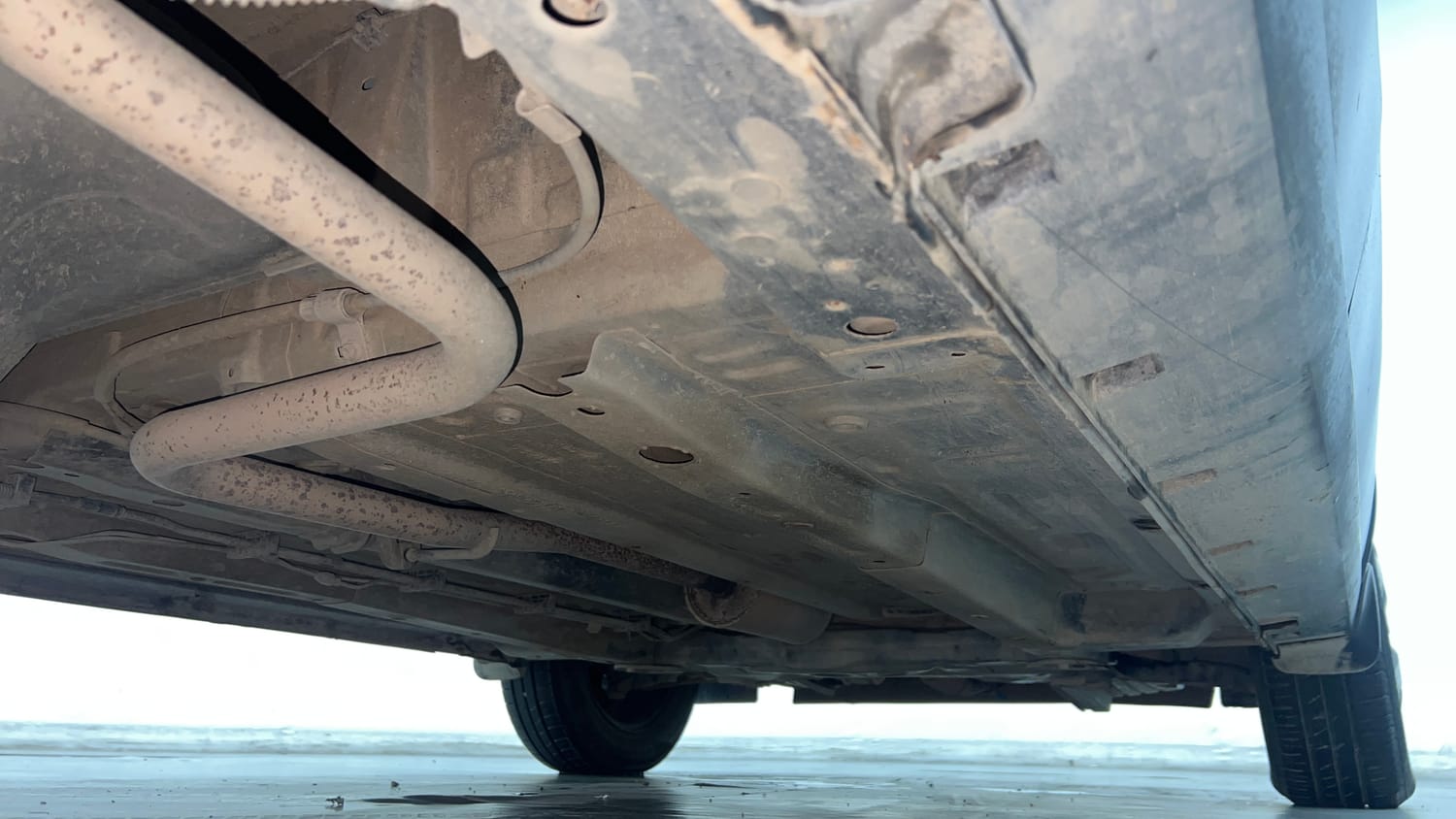 Used 2022 Tata Punch Adventure AMT Petrol Automatic extra REAR RIGHT UNDERBODY VIEW