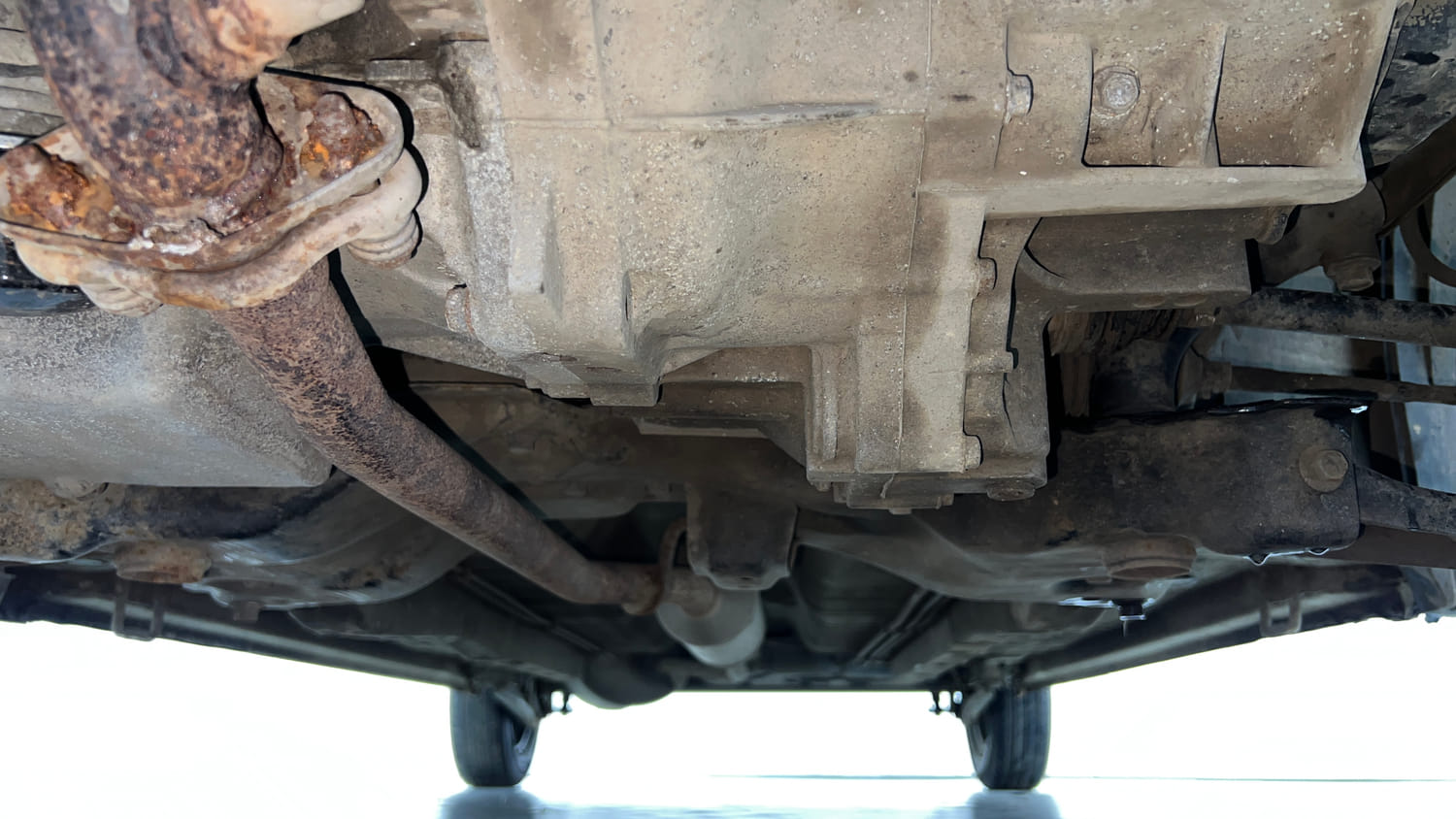 Used 2018 Maruti Suzuki Wagon R LXI CNG Cng Manual extra FRONT LEFT UNDERBODY VIEW