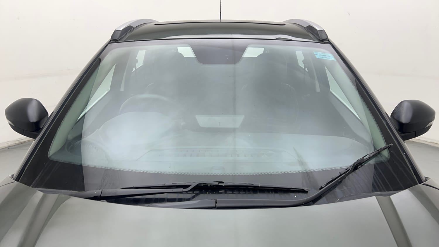 Used 2023 Tata Nexon XM (S) Petrol Manual exterior FRONT WINDSHIELD VIEW