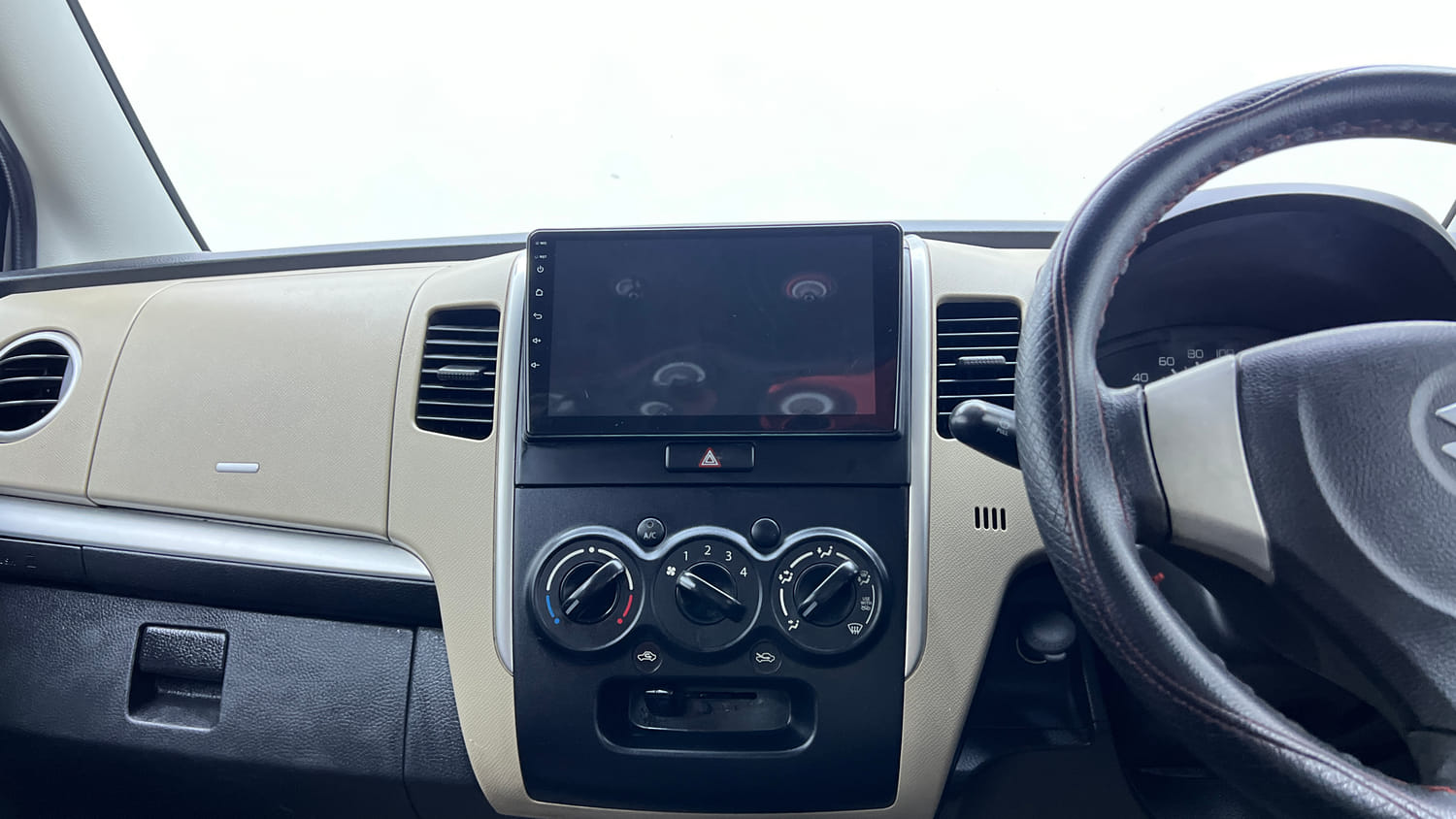 Used 2018 Maruti Suzuki Wagon R LXI CNG Cng Manual interior MUSIC SYSTEM & AC CONTROL VIEW