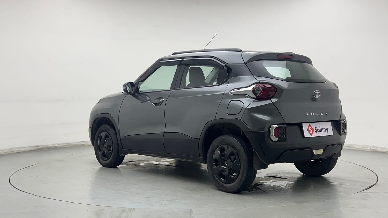 Used 2022 Tata Punch Adventure AMT Petrol Automatic exterior LEFT REAR CORNER VIEW