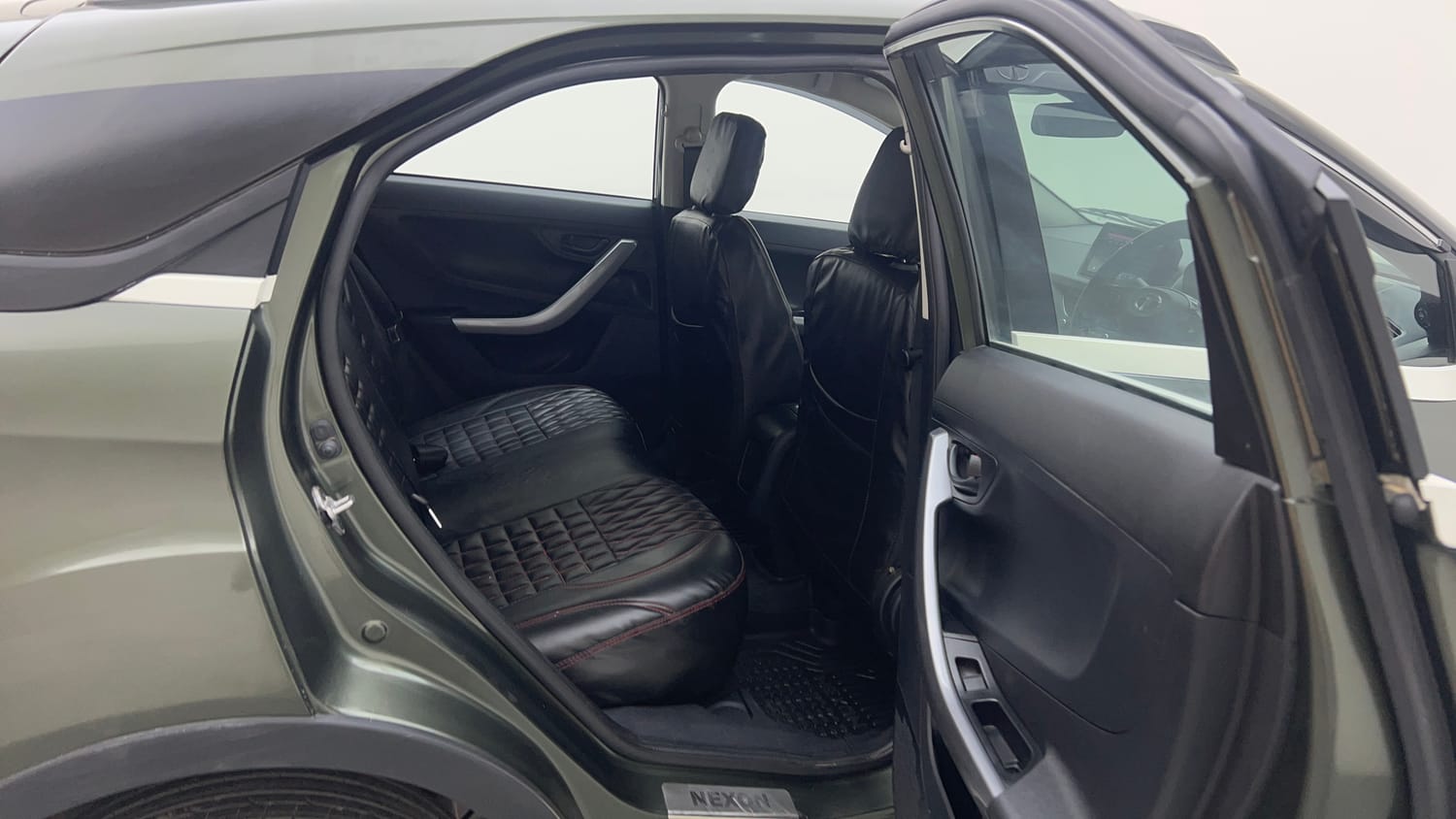 Used 2023 Tata Nexon XM (S) Petrol Manual interior RIGHT SIDE REAR DOOR CABIN VIEW