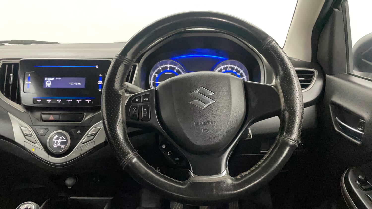 Used 2019 Maruti Suzuki Baleno Delta 1.2 Petrol Manual interior STEERING VIEW