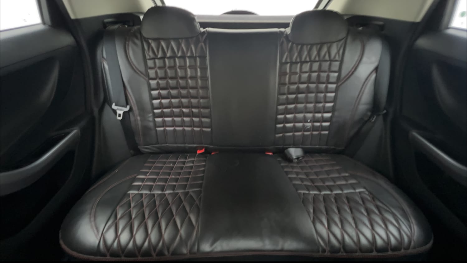 Used 2023 Tata Nexon XM (S) Petrol Manual interior REAR SEAT CONDITION VIEW