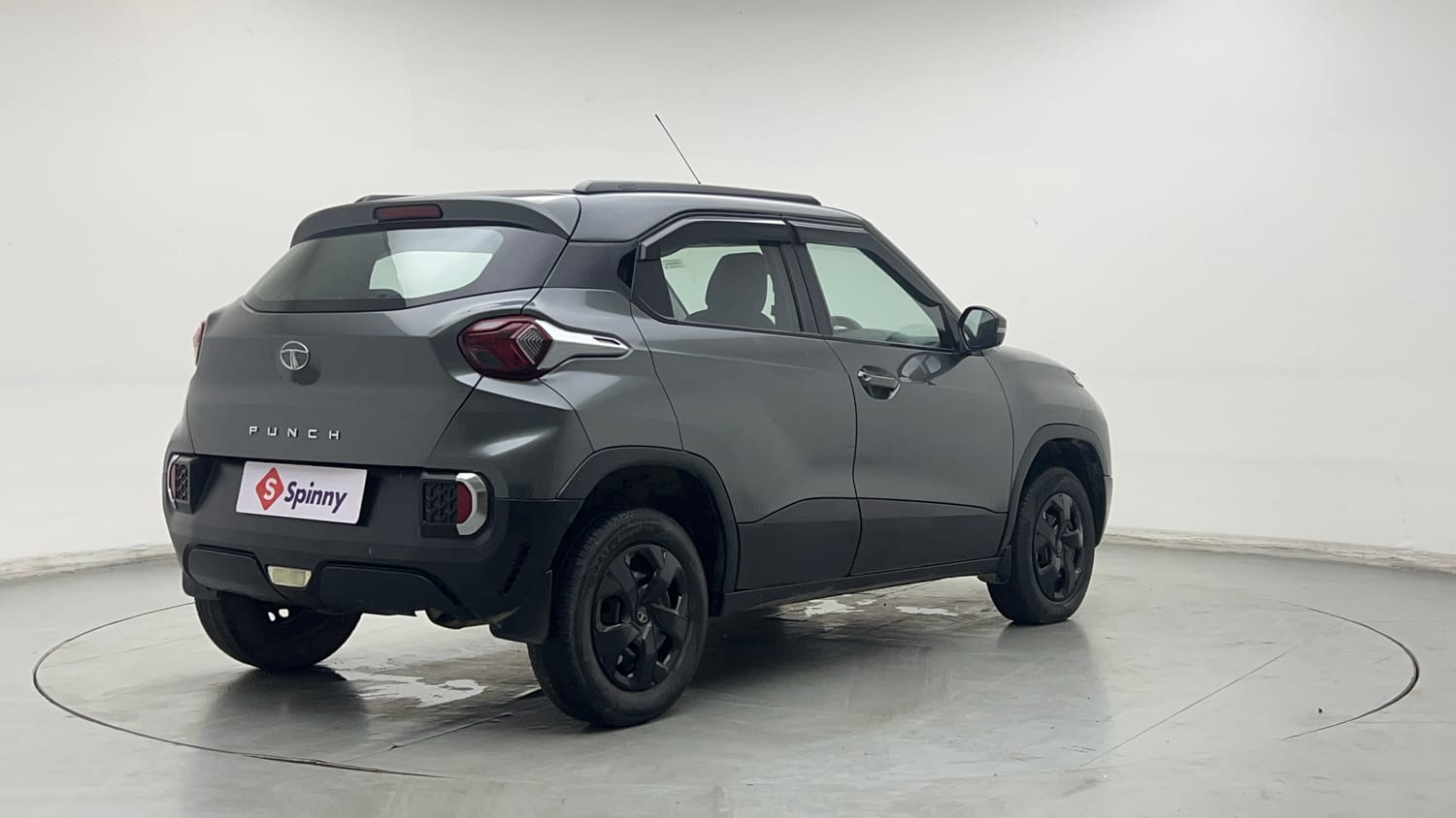 Used 2022 Tata Punch Adventure AMT Petrol Automatic exterior RIGHT REAR CORNER VIEW