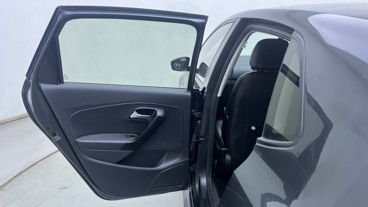 Used 2021 Volkswagen Polo Comfortline 1.0L MPI Petrol Manual interior LEFT REAR DOOR OPEN VIEW