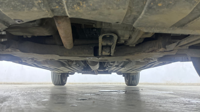 Used 2023 Maruti Suzuki Brezza ZXi Plus AT Petrol Automatic extra FRONT LEFT UNDERBODY VIEW