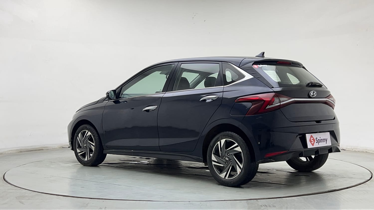 Used 2022 Hyundai New i20 Asta (O) 1.0 Turbo DCT Petrol Automatic exterior LEFT REAR CORNER VIEW