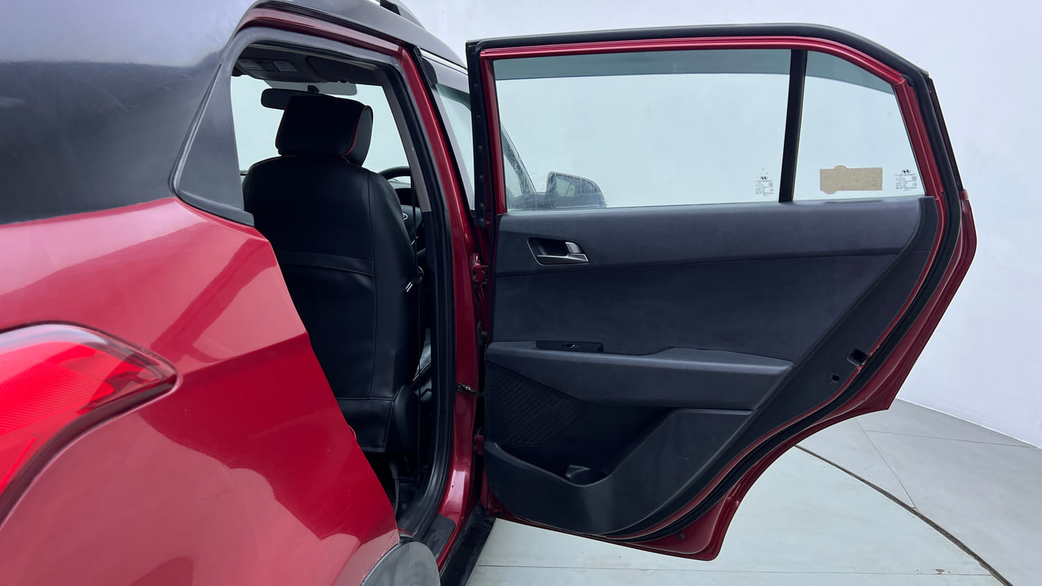 Used 2017 Hyundai Creta 1.6 SX Plus AT Petrol Petrol Automatic interior RIGHT REAR DOOR OPEN VIEW