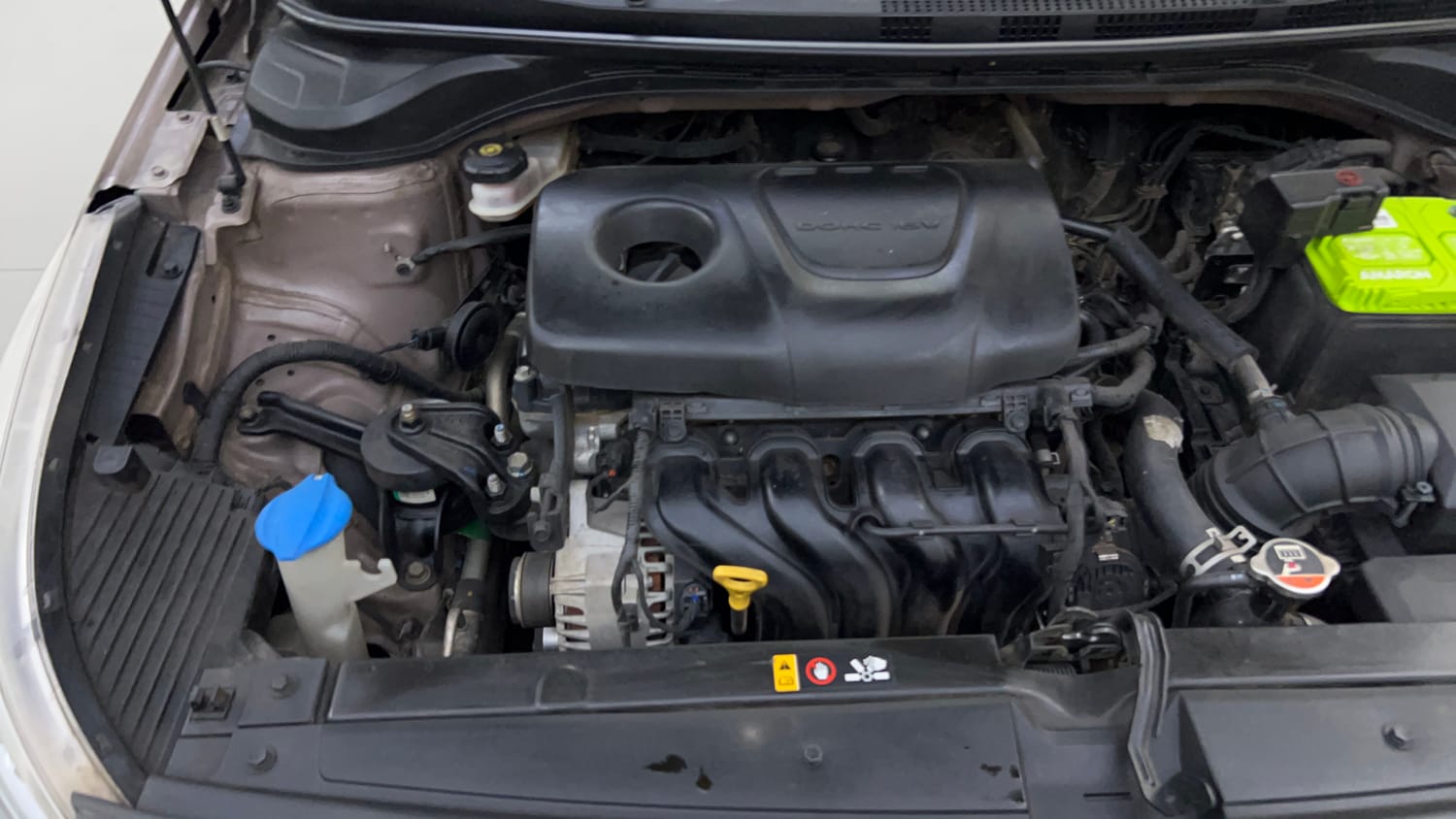 Used 2017 Hyundai Verna SX 1.6 VTVT Petrol Manual engine ENGINE RIGHT SIDE VIEW