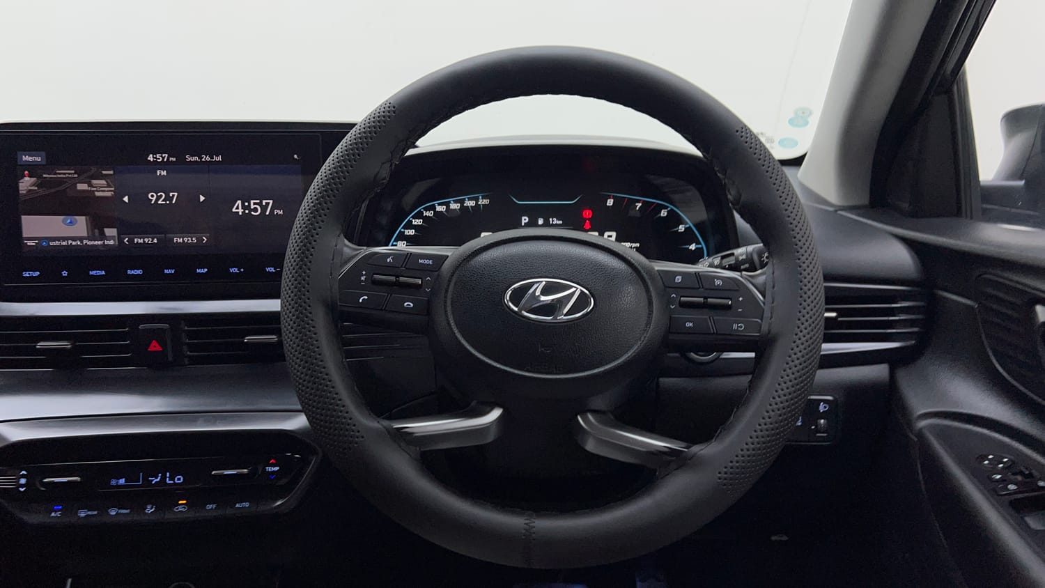 Used 2022 Hyundai New i20 Asta (O) 1.0 Turbo DCT Petrol Automatic interior STEERING VIEW