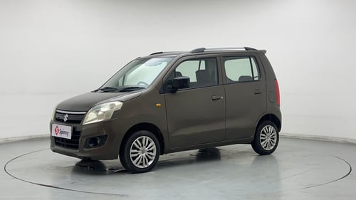 Used 2013 Maruti Suzuki Wagon R VXI Petrol Manual exterior LEFT FRONT CORNER VIEW