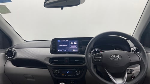 Used 2022 Hyundai Grand i10 Nios Sportz 1.2 Kappa VTVT Petrol Manual interior DASHBOARD VIEW