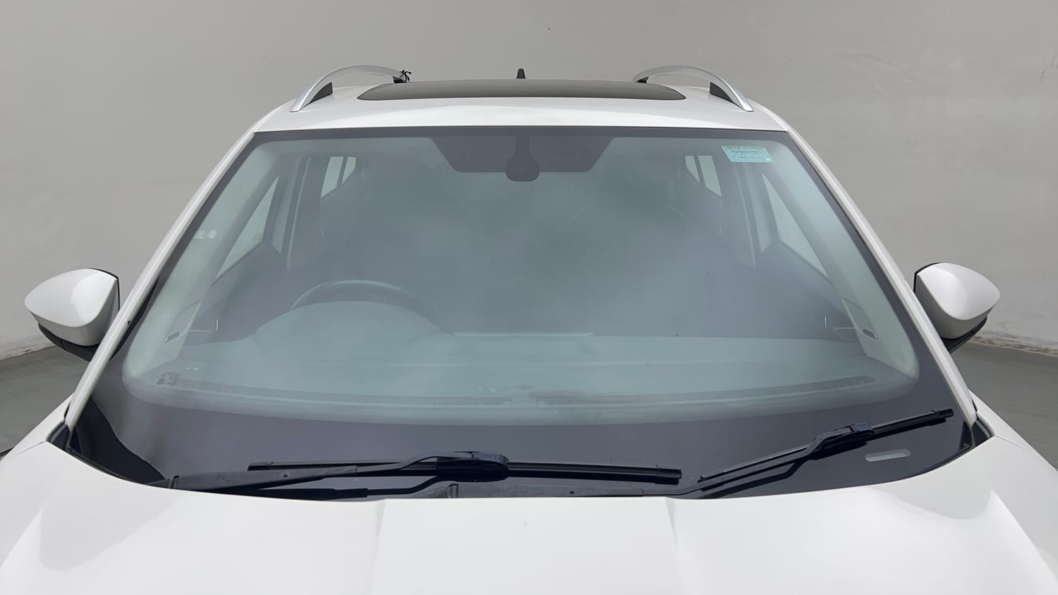 Used 2022 Skoda Kushaq Style 1.0L TSI MT Petrol Manual exterior FRONT WINDSHIELD VIEW