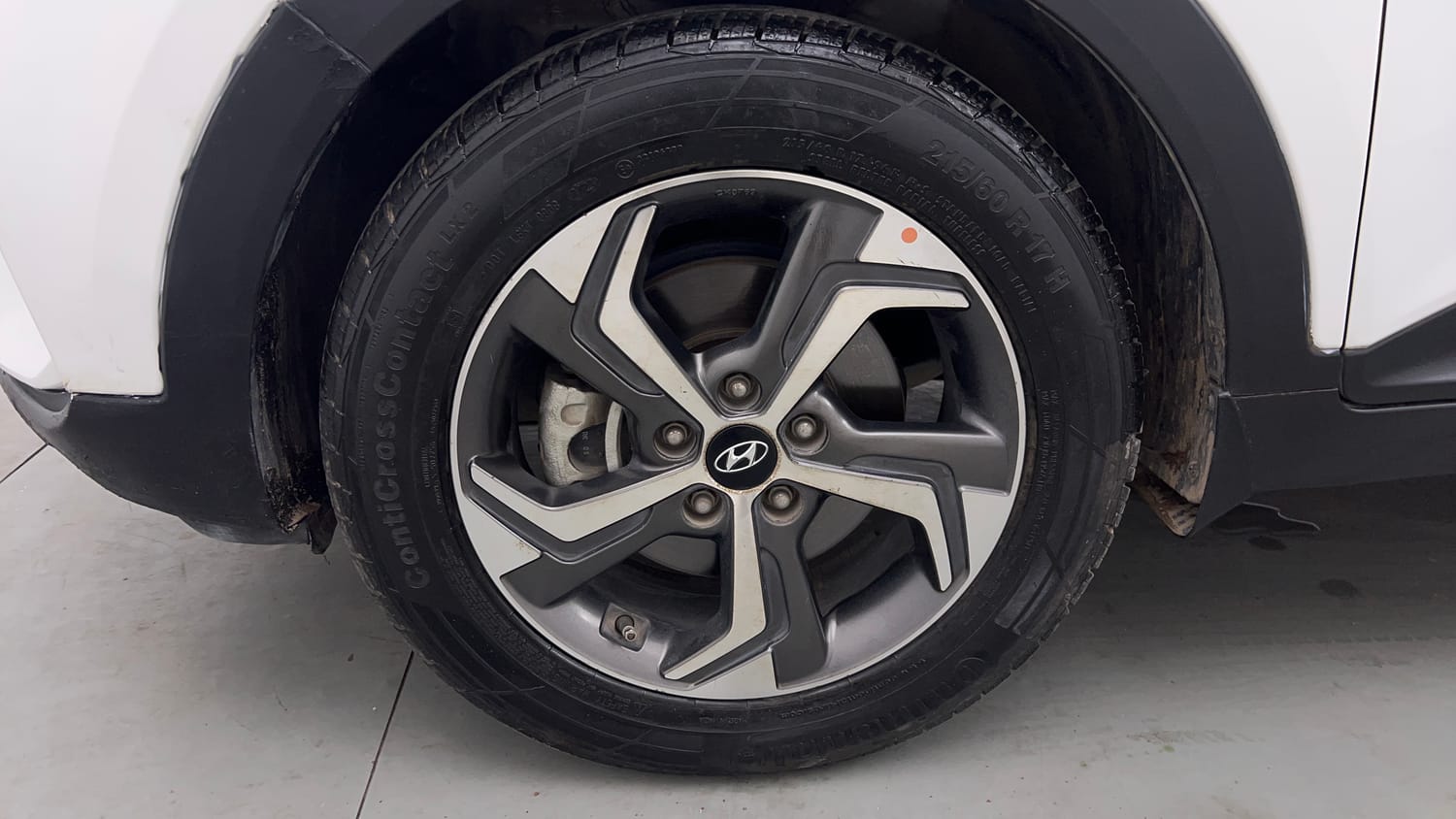 Used 2020 Hyundai Creta SX 1.6 (O) Petrol Petrol Manual tyres LEFT FRONT TYRE RIM VIEW