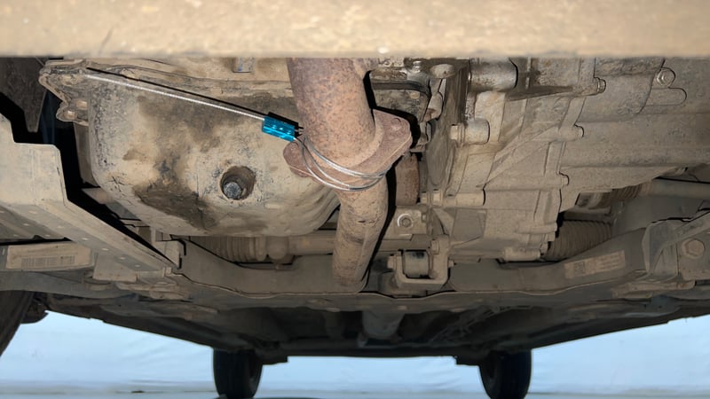 Used 2023 Tata Punch Adventure iCNG Cng Manual extra FRONT LEFT UNDERBODY VIEW