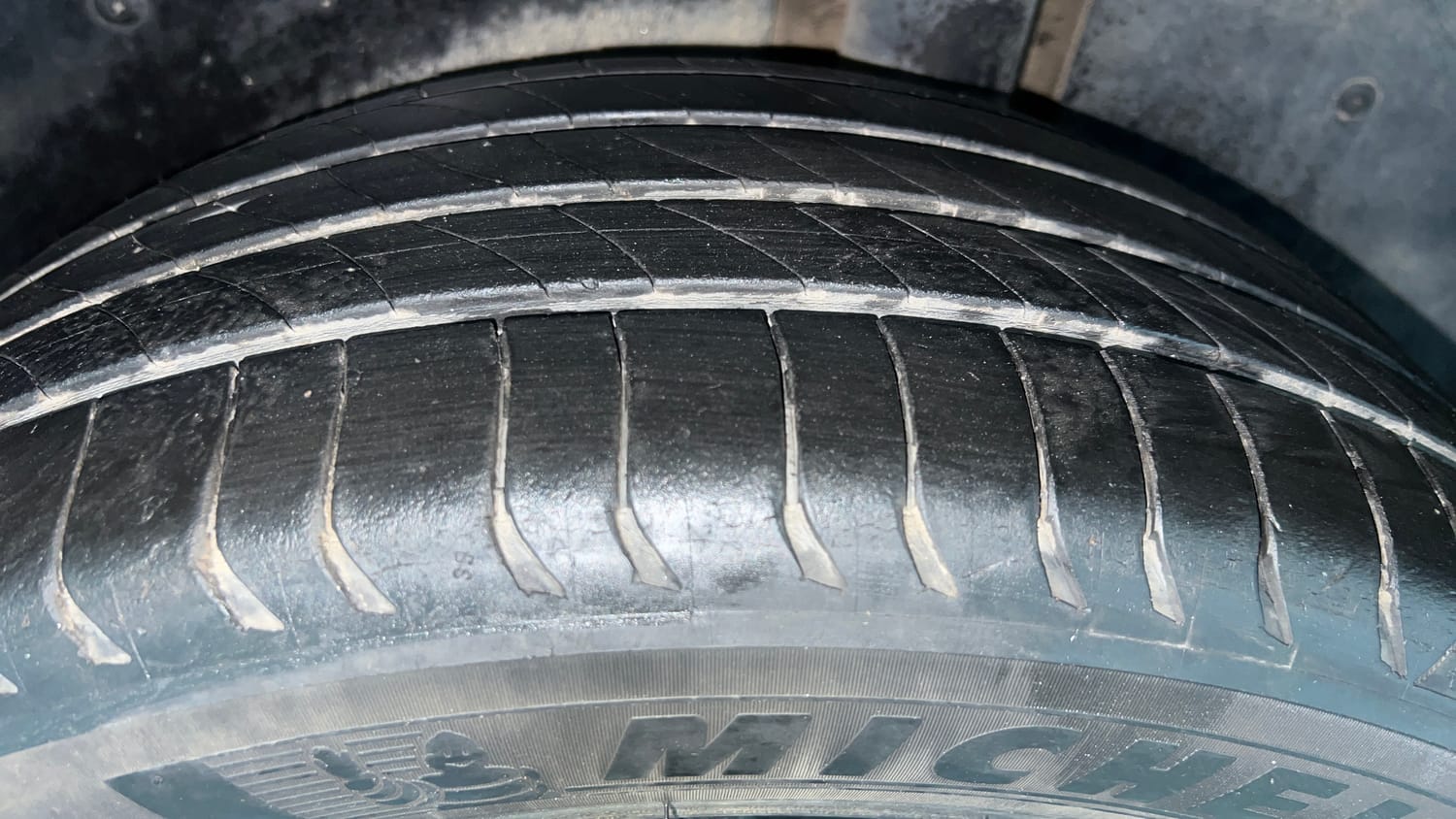 Used 2020 MG Motors Hector Sharp 1.5 DCT Petrol Petrol Automatic tyres LEFT REAR TYRE TREAD VIEW