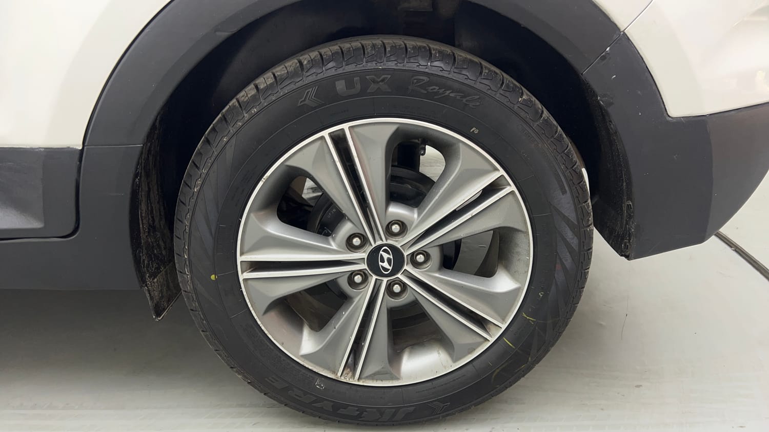 Used 2018 Hyundai Creta SX Plus 1.6 AT Petrol Petrol Automatic tyres LEFT REAR TYRE RIM VIEW