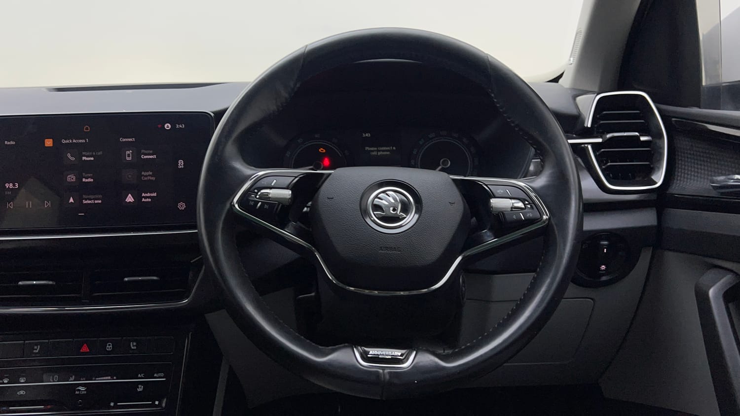 Used 2022 Skoda Kushaq Style 1.0L TSI MT Petrol Manual interior STEERING VIEW