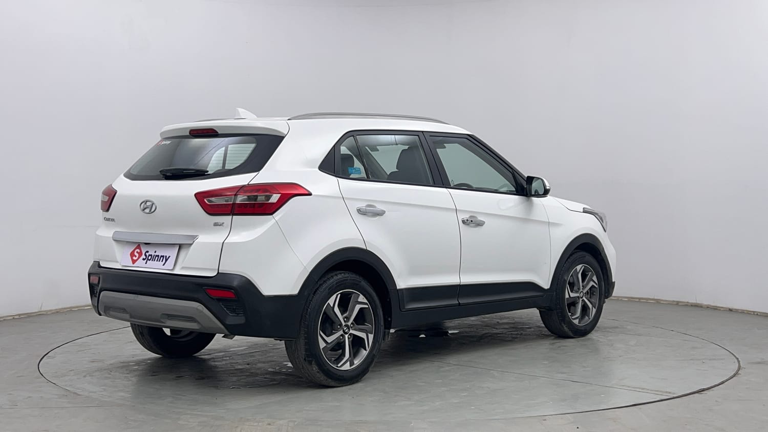 Used 2020 Hyundai Creta SX 1.6 (O) Petrol Petrol Manual exterior RIGHT REAR CORNER VIEW