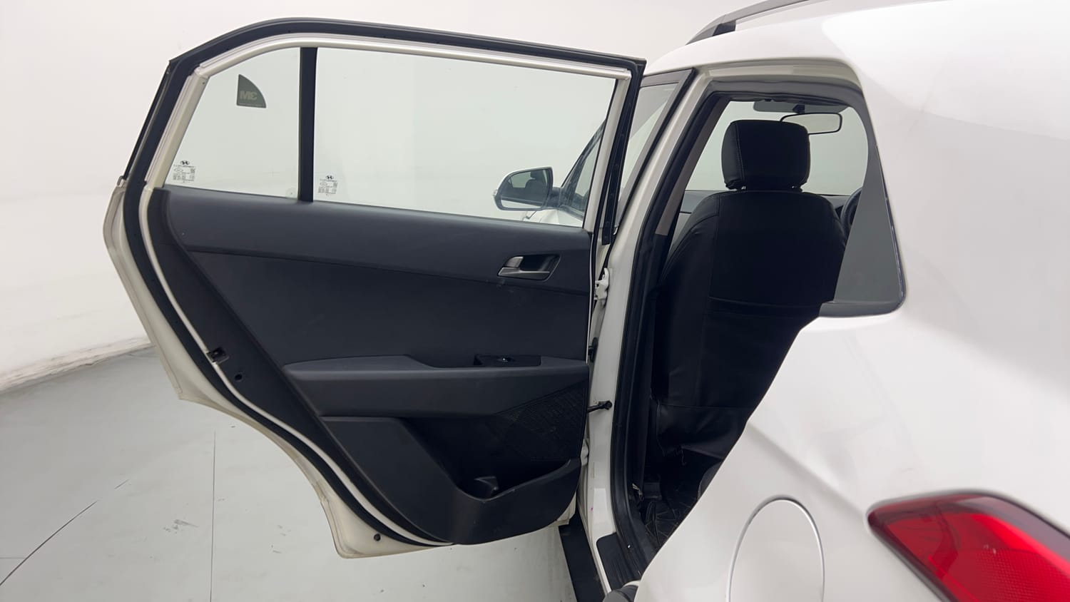 Used 2018 Hyundai Creta SX Plus 1.6 AT Petrol Petrol Automatic interior LEFT REAR DOOR OPEN VIEW