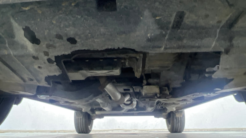 Used 2024 Tata Nexon Creative Plus S 1.5 Revotorq Diesel 6AMT DT Diesel Automatic extra FRONT LEFT UNDERBODY VIEW