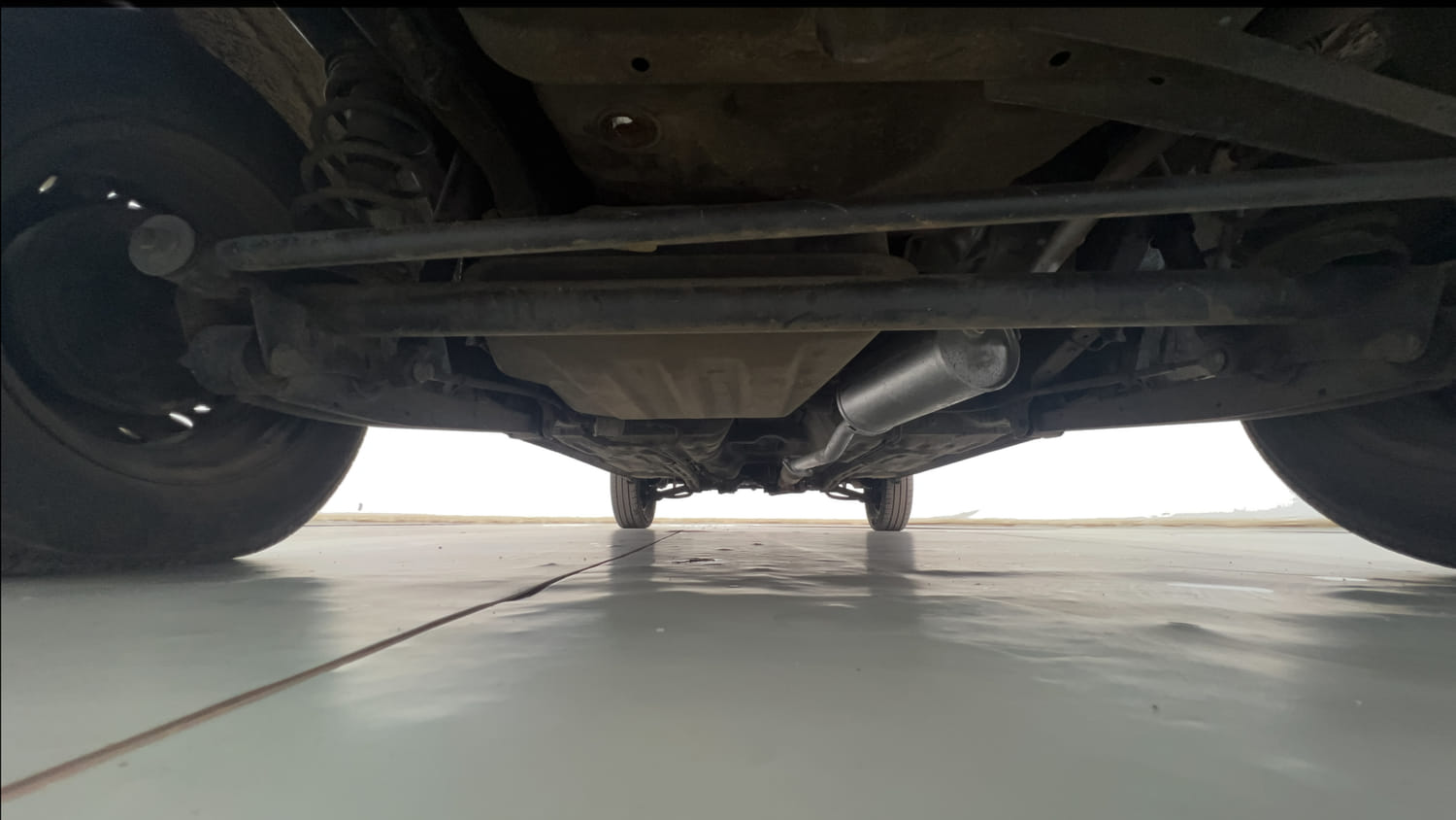Used 2014 Maruti Suzuki Alto 800 Lxi Petrol Manual extra REAR UNDERBODY VIEW (TAKEN FROM REAR)