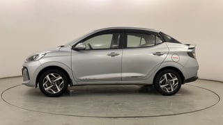 Used 2023 Hyundai Aura SX 1.2 (O) Petrol Petrol Manual exterior LEFT SIDE VIEW