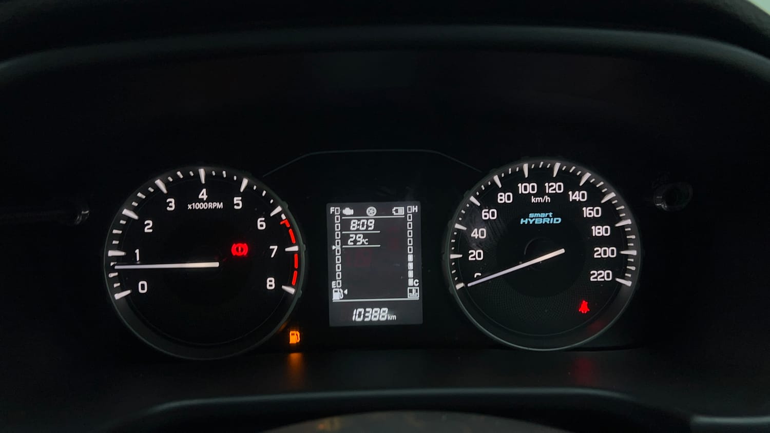 Used 2023 Maruti Suzuki Brezza VXi Petrol Manual interior CLUSTERMETER VIEW