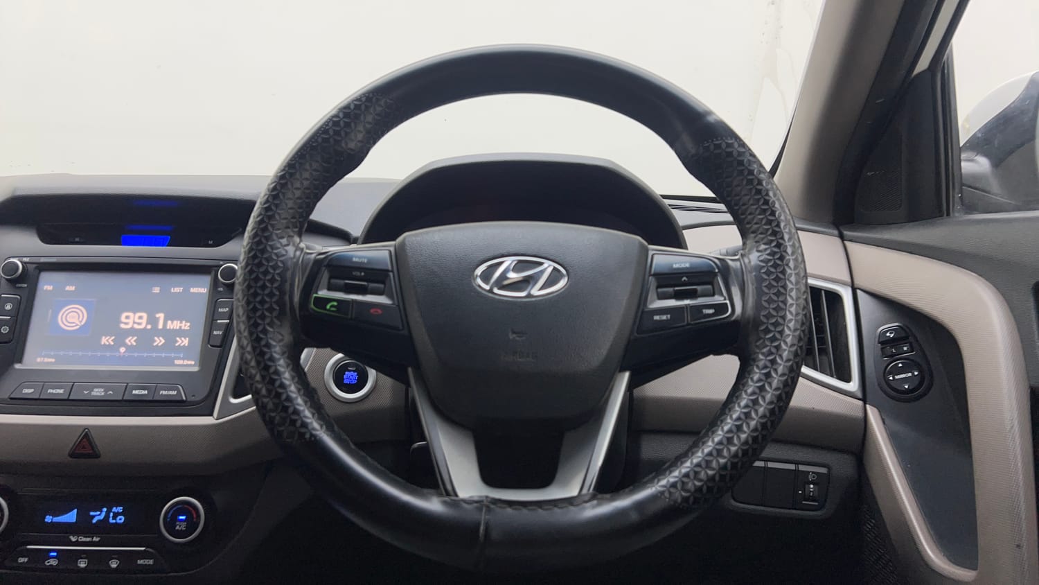 Used 2018 Hyundai Creta SX Plus 1.6 AT Petrol Petrol Automatic interior STEERING VIEW