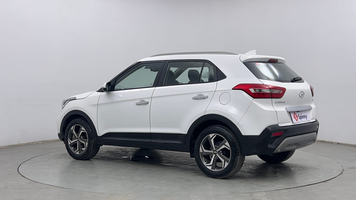 Used 2020 Hyundai Creta SX 1.6 (O) Petrol Petrol Manual exterior LEFT REAR CORNER VIEW