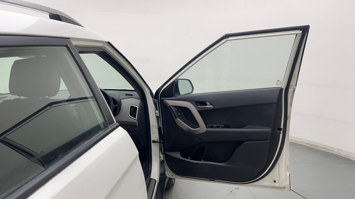 Used 2018 Hyundai Creta SX Plus 1.6 AT Petrol Petrol Automatic interior RIGHT FRONT DOOR OPEN VIEW