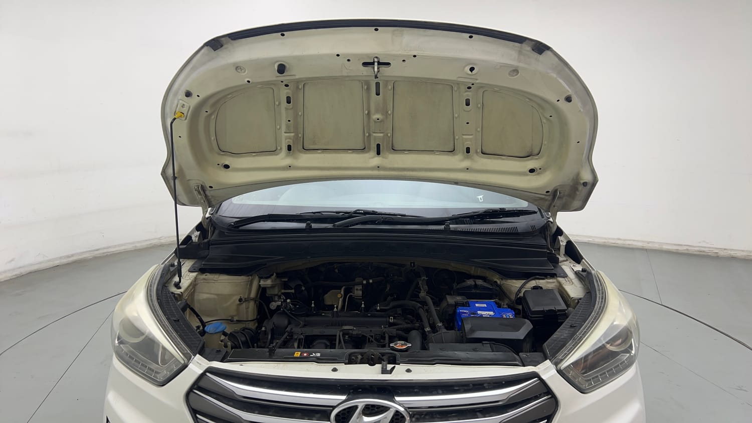 Used 2018 Hyundai Creta SX Plus 1.6 AT Petrol Petrol Automatic engine ENGINE & BONNET OPEN FRONT VIEW