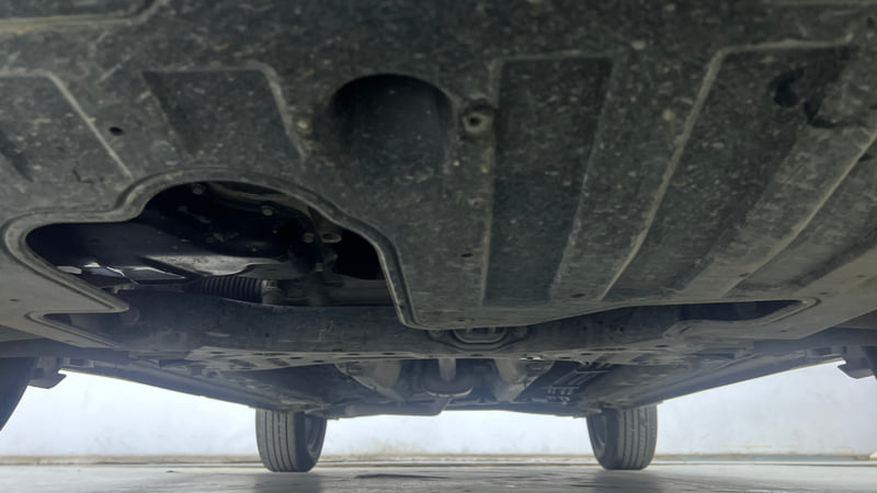 Used 2022 Kia Sonet HTK Plus 1.2 Petrol Manual extra FRONT LEFT UNDERBODY VIEW