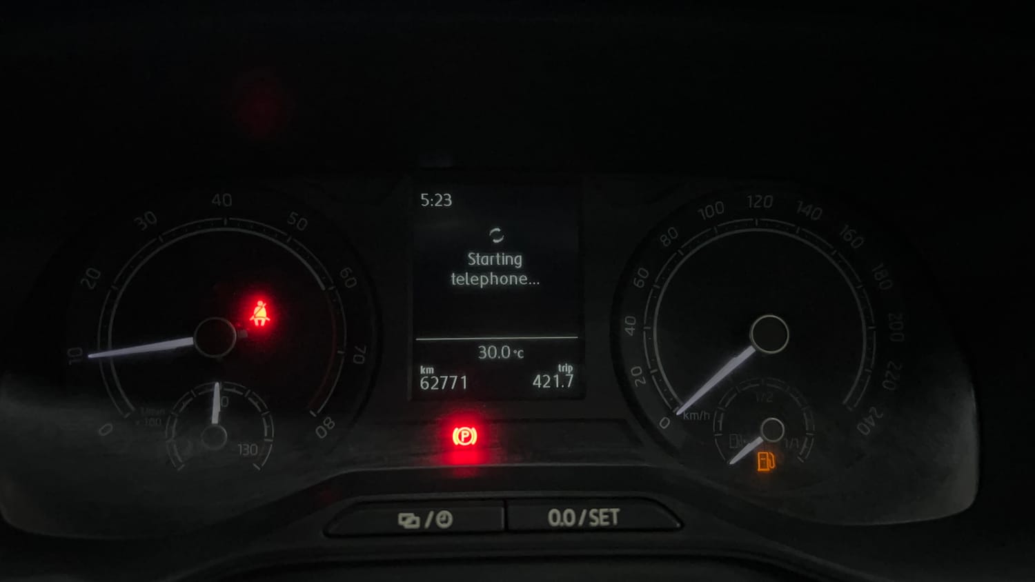 Used 2022 Skoda Kushaq Style 1.0L TSI MT Petrol Manual interior CLUSTERMETER VIEW