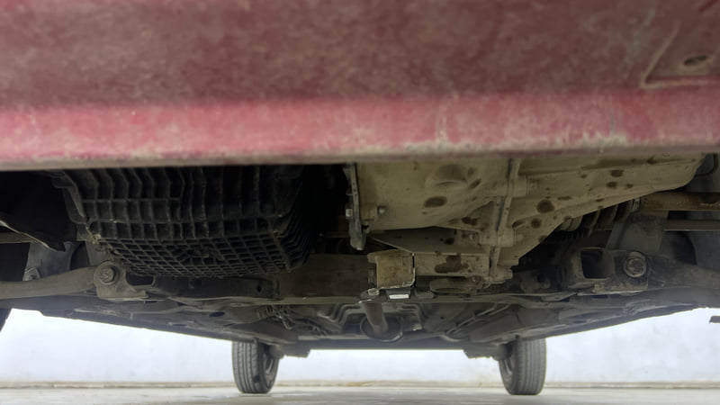 Used 2020 Datsun Redi-GO S 1.0 Petrol Manual extra FRONT LEFT UNDERBODY VIEW