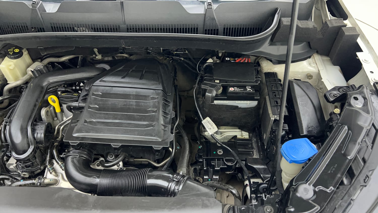 Used 2022 Skoda Kushaq Style 1.0L TSI MT Petrol Manual engine ENGINE LEFT SIDE VIEW