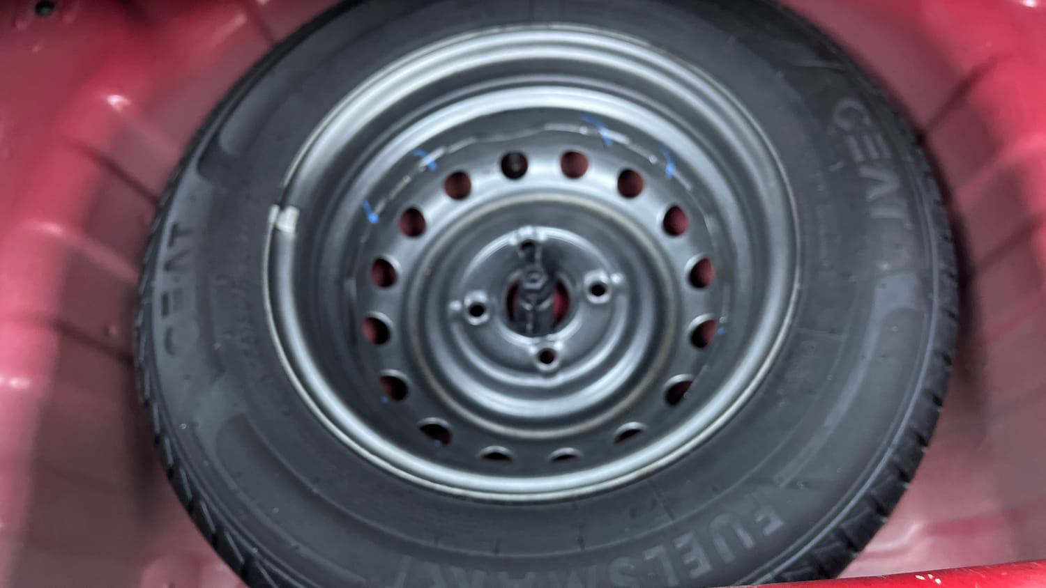 Used 2022 Hyundai Santro Sportz Petrol Manual tyres SPARE TYRE VIEW