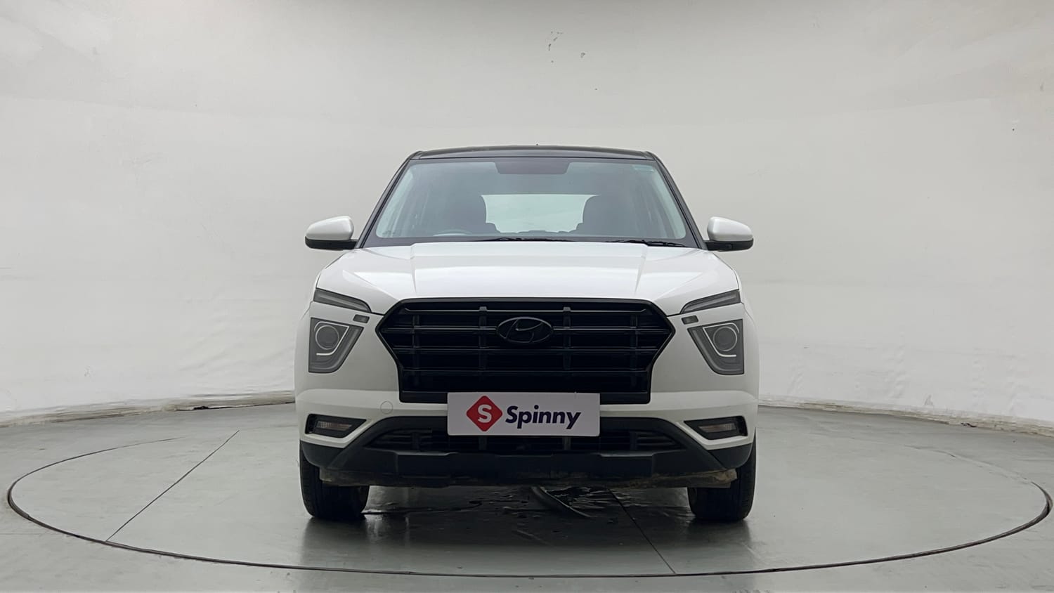 Used 2023 Hyundai Creta E 1.5 Petrol Petrol Manual exterior FRONT VIEW