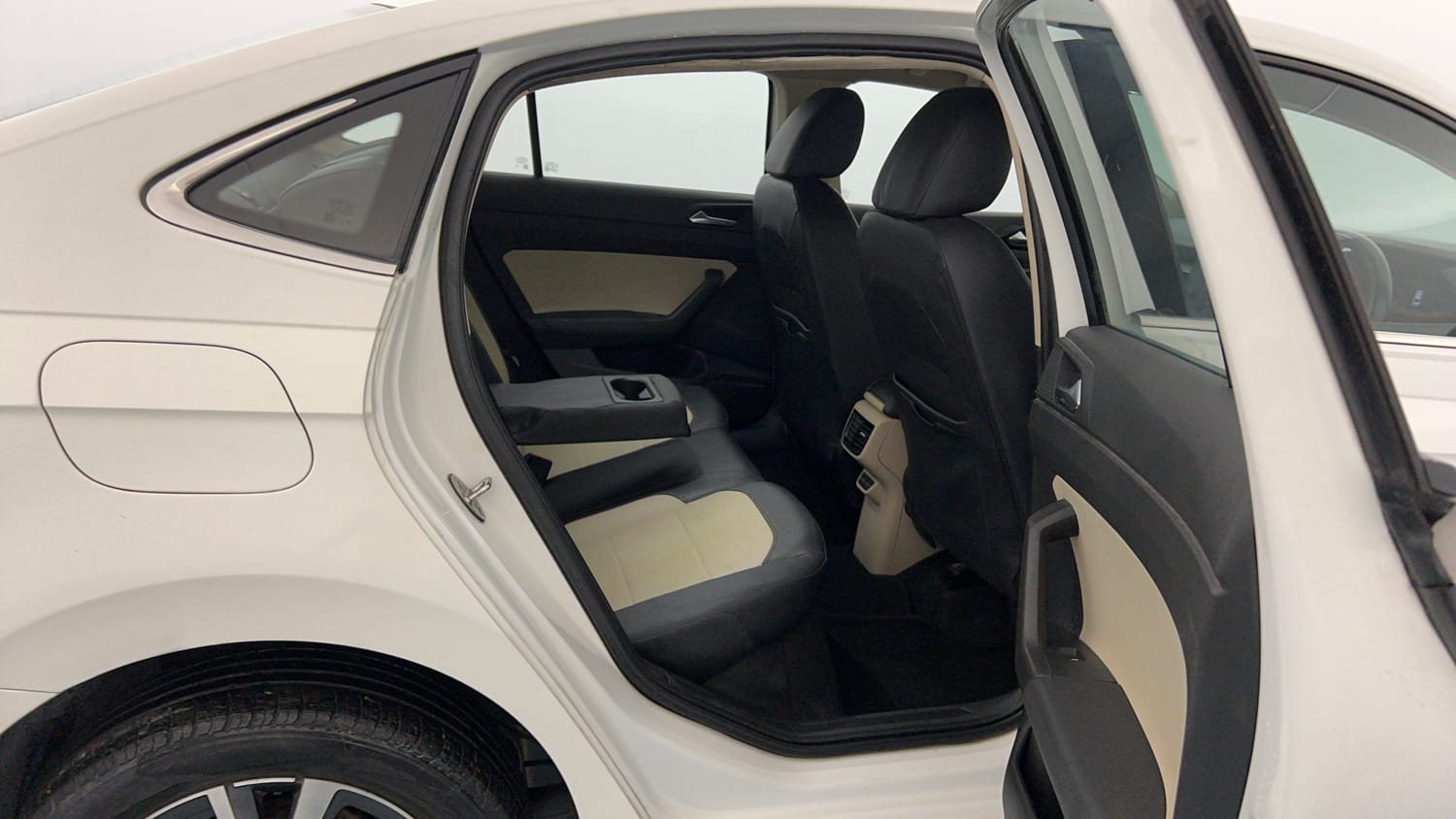 Used 2023 Skoda Slavia Style 1.0L TSI AT Petrol Automatic interior RIGHT SIDE REAR DOOR CABIN VIEW
