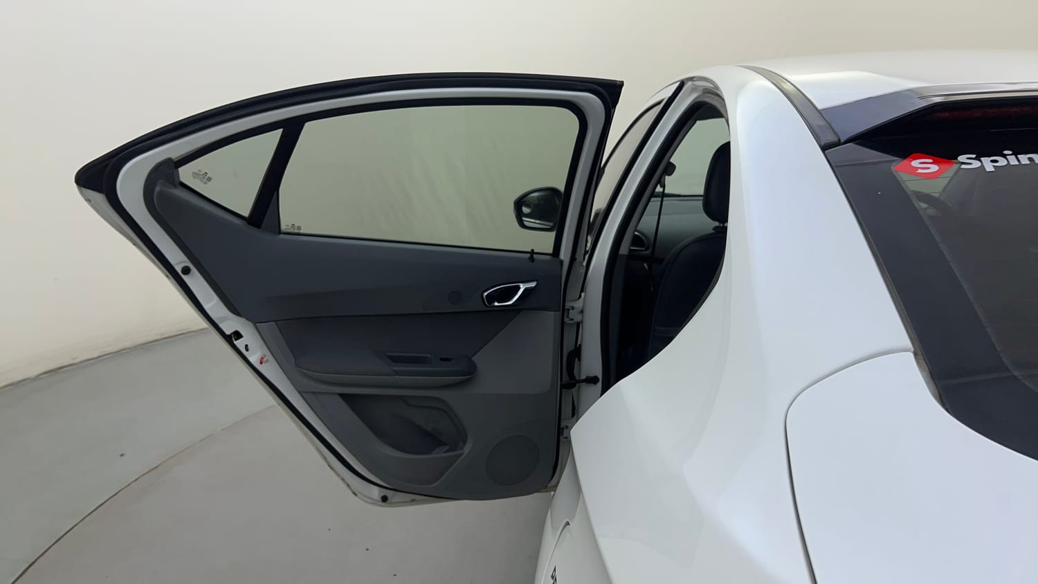 Used 2021 Tata Tigor XZ Plus Petrol Manual interior LEFT REAR DOOR OPEN VIEW