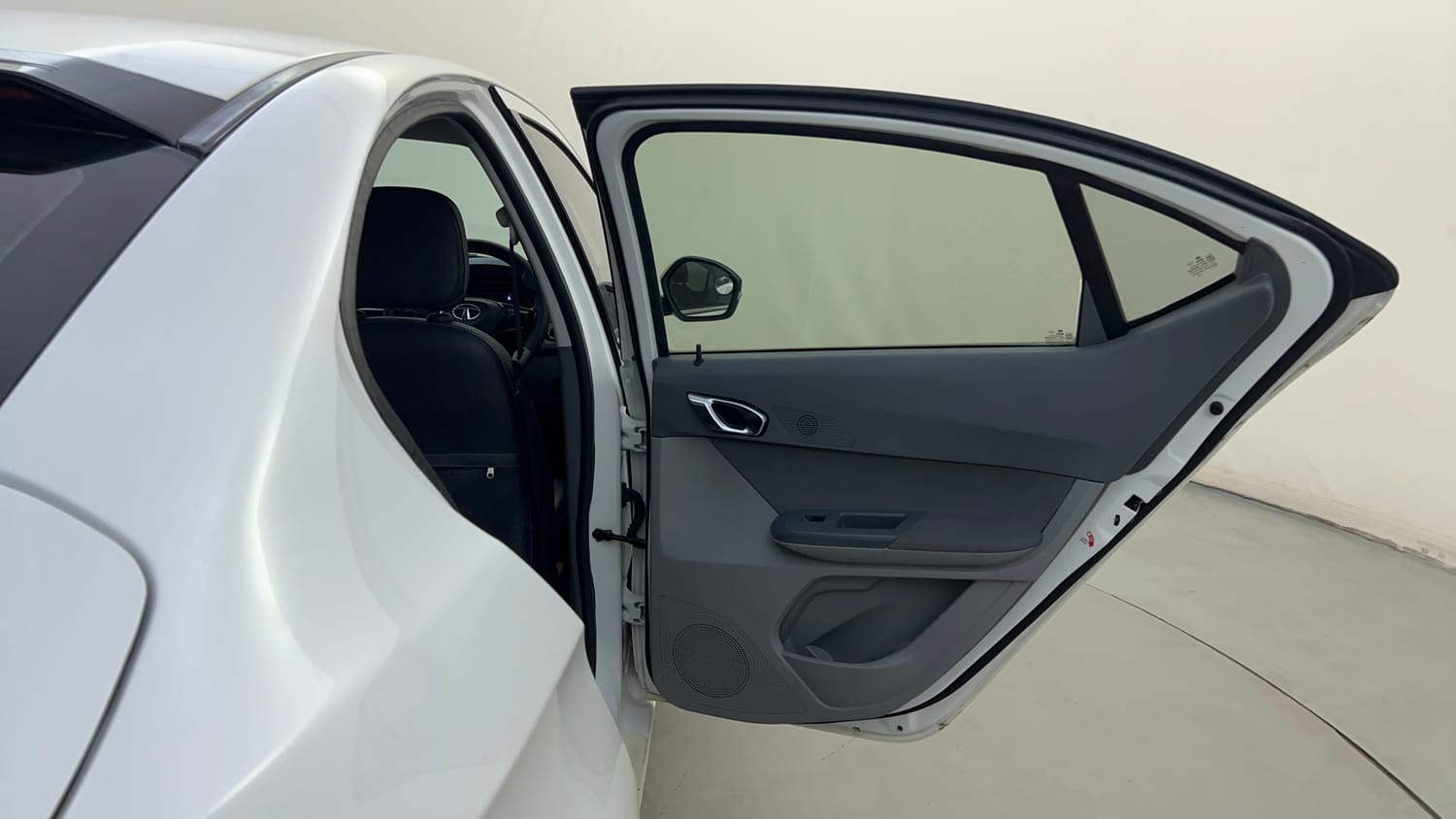Used 2021 Tata Tigor XZ Plus Petrol Manual interior RIGHT REAR DOOR OPEN VIEW