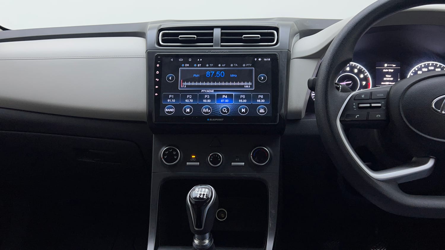Used 2023 Hyundai Creta E 1.5 Petrol Petrol Manual interior MUSIC SYSTEM & AC CONTROL VIEW