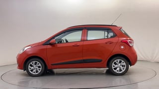 Used 2018 Hyundai Grand i10 Sportz (O) 1.2 Kappa VTVT Petrol Manual exterior LEFT SIDE VIEW