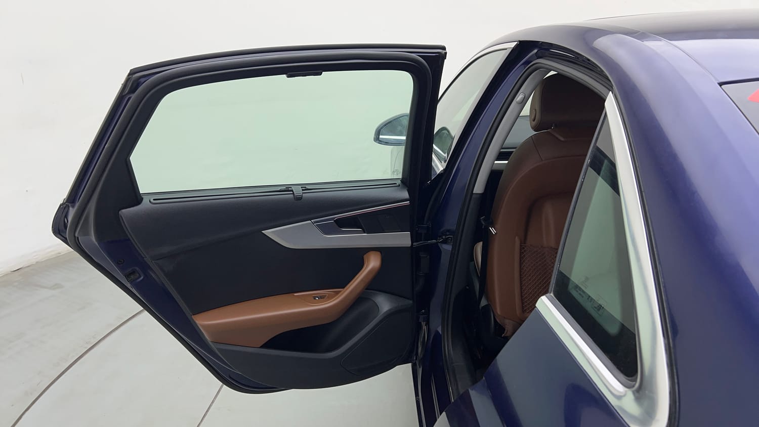 Used 2023 Audi A4 Premium Plus 40 TFSI Petrol Automatic interior LEFT REAR DOOR OPEN VIEW