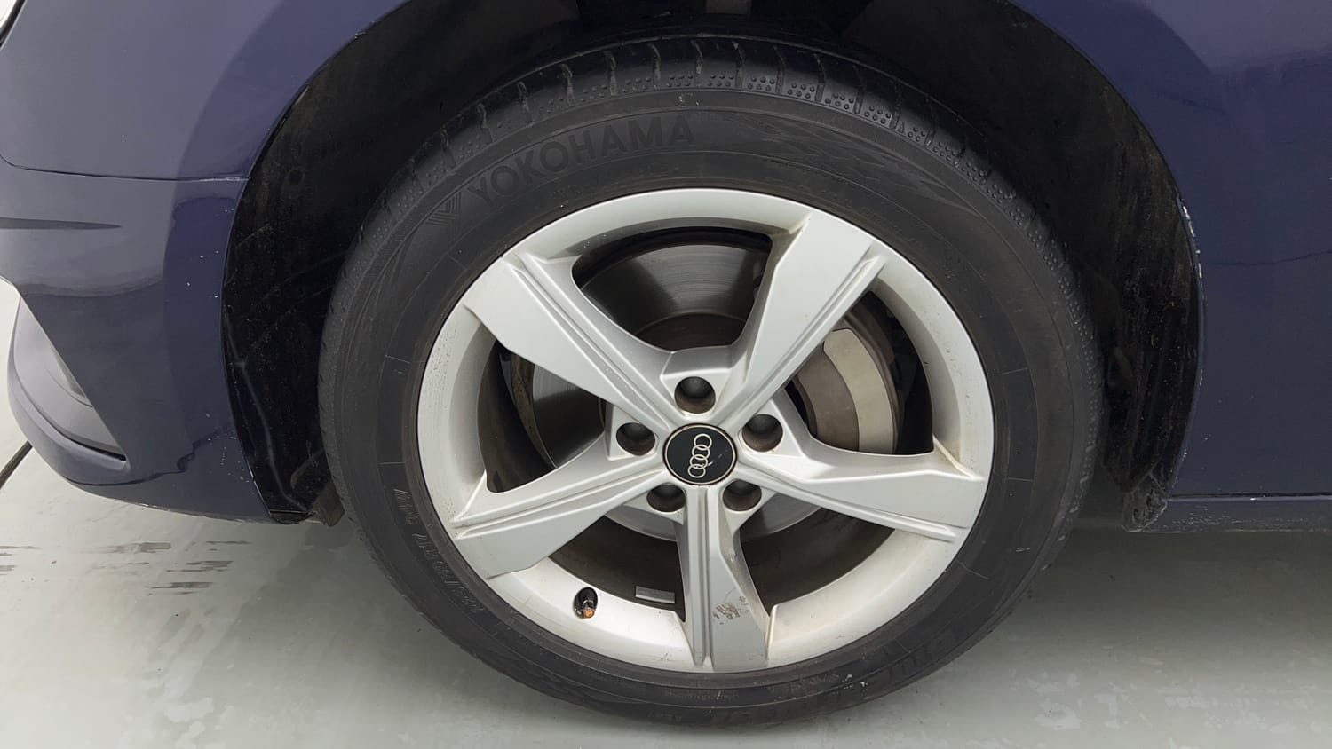 Used 2023 Audi A4 Premium Plus 40 TFSI Petrol Automatic tyres LEFT FRONT TYRE RIM VIEW