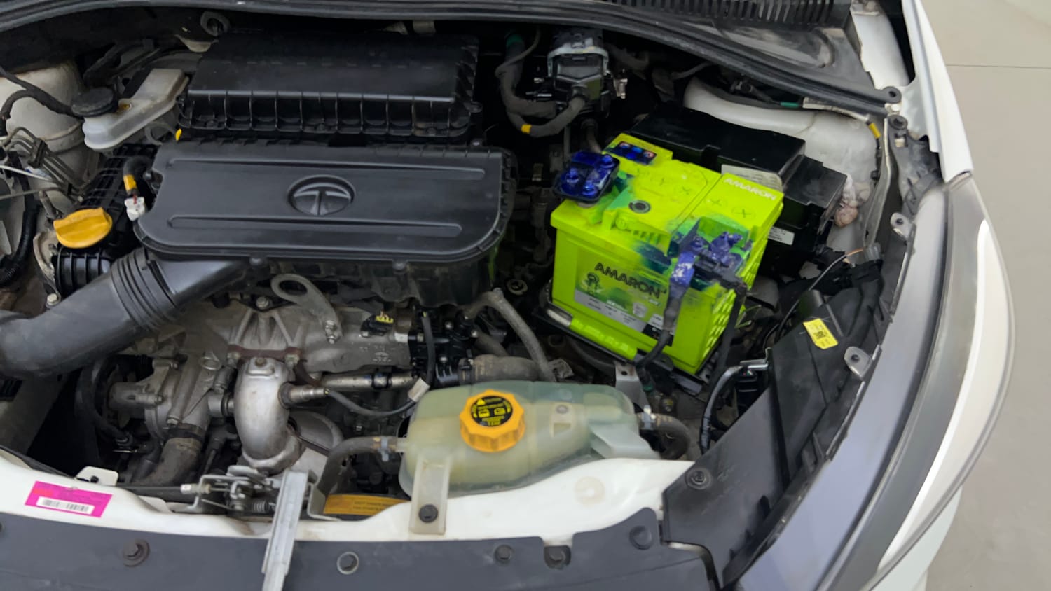 Used 2021 Tata Tigor XZ Plus Petrol Manual engine ENGINE LEFT SIDE VIEW