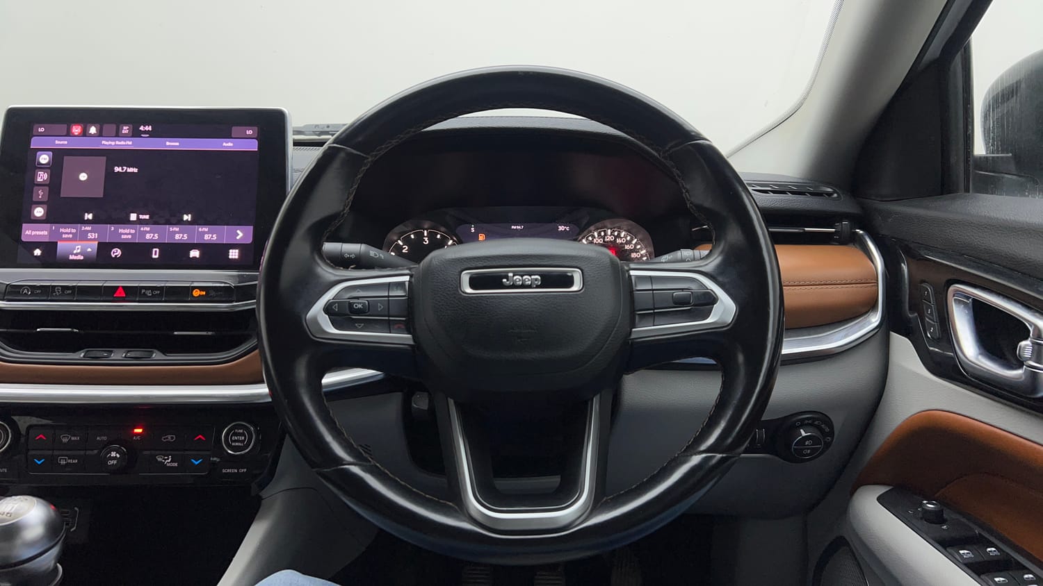 Used 2021 Jeep Compass Limited (O) 2.0 Diesel Diesel Manual interior STEERING VIEW